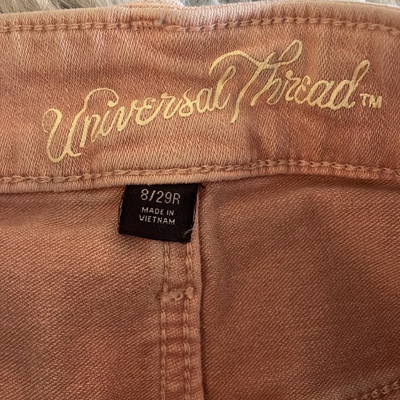 Universal Thread Ladies size 8/29 Regular High Rise Skinny Jegging in Pink - Picture 13 of 17